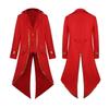 2022 Medieval Gold Trim Swallowtail Coat Halloween Costume
