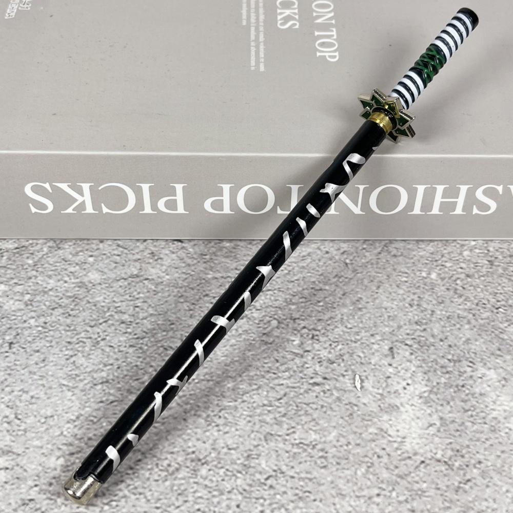Stylo Bille Katana Anime 7,8 Pouces Sabre Shinobu Métal Katana Japonais Anime Sabre de Samouraï Stylo Sphère Présent Tanjirou