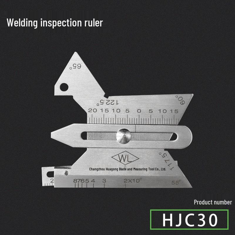 Huagong HJC30/40/60 Weld Inspection Gauge - Bevel & Weld Leg Measurement Tool