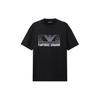 SS23 Logo Print Loose Fit Crew Neck Short Sleeve T-Shirt Men Tops Black 3R1TZ4-1JUVZ-0098