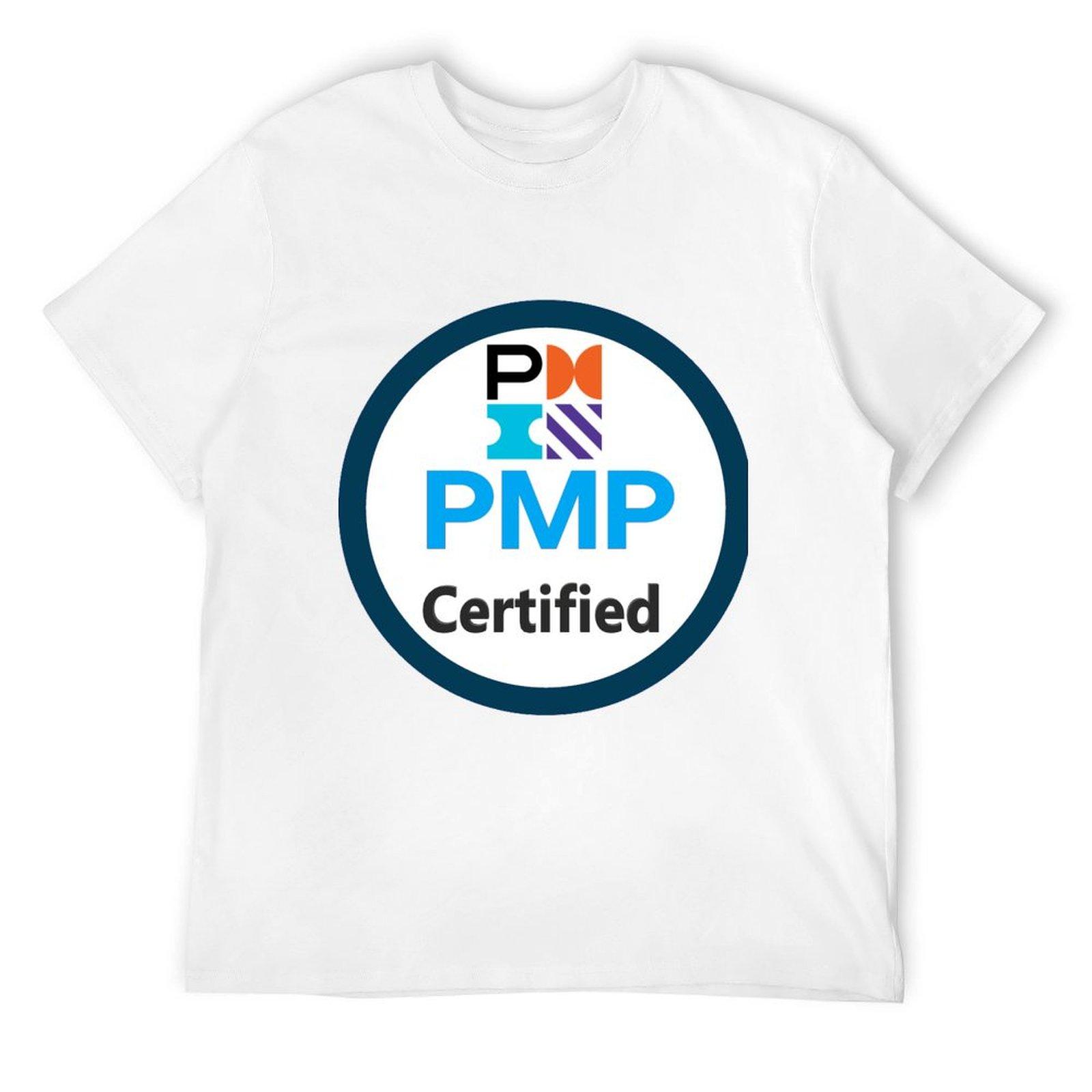Футболка PMP Project Management Professional для спортивных фанатов, кавайная одежда, тренировочные футболки для мужчин S