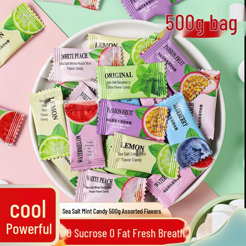 Qinjin Sugar-Free Sea Salt Mints