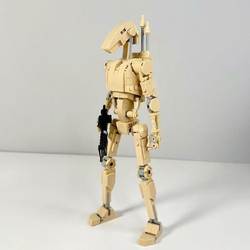 MOC Space War B1 Battle Droid Building Blocks Robot Alien Model Bricks Assemble Festival Party Gifts Toys