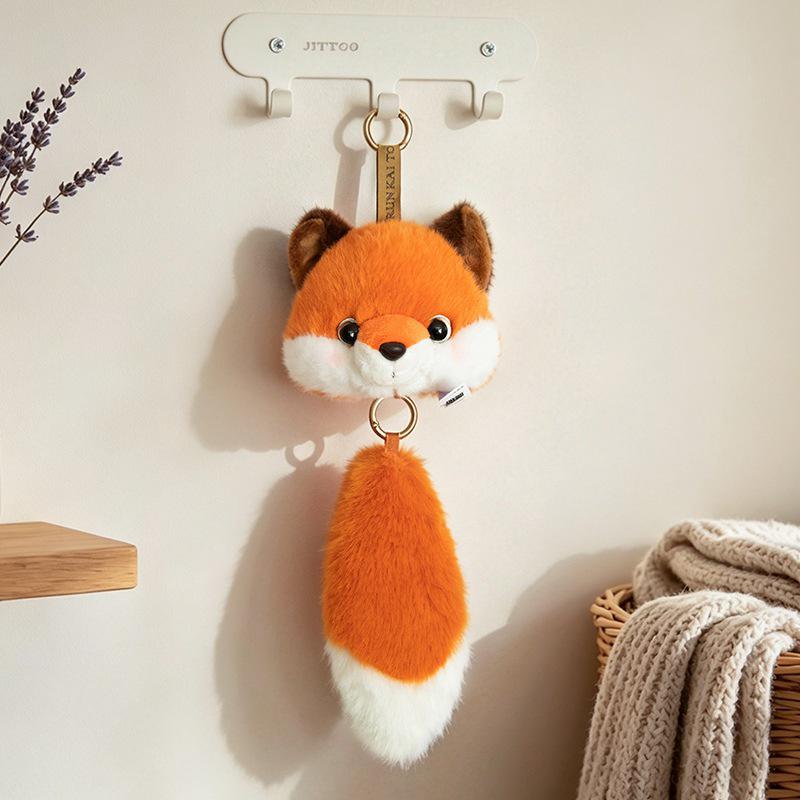 Entzückender Kopfschüttelnder Waschbär Plüschtaschenanhänger Geschenk