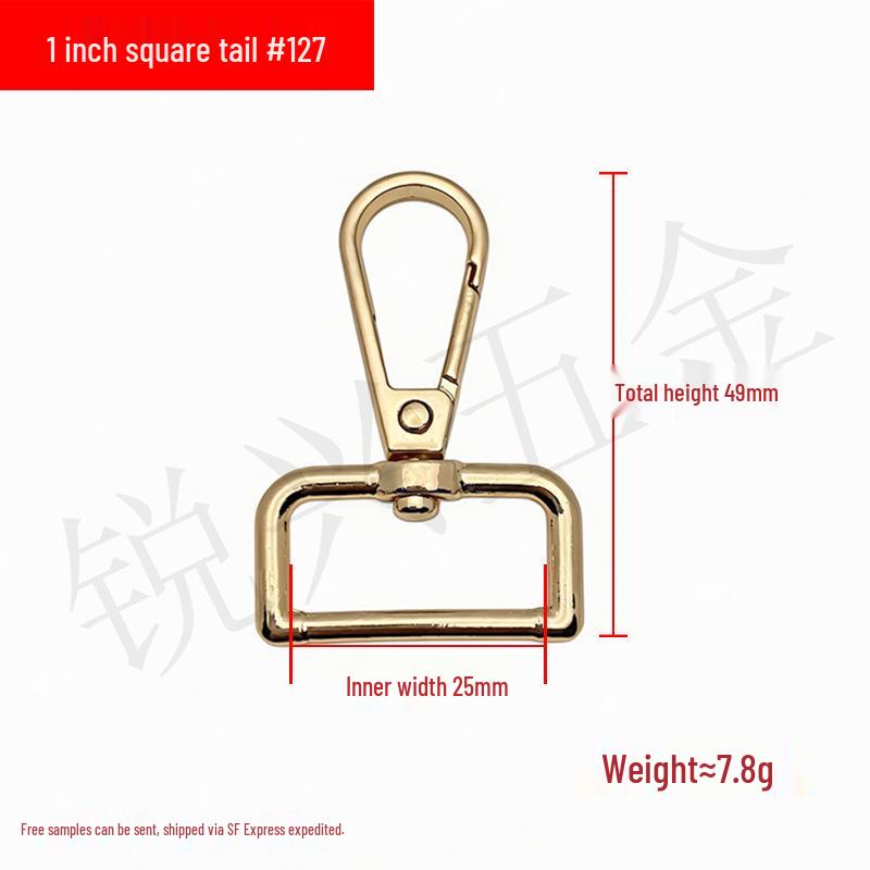 Zinc Alloy Metal Dog Leash Buckle and Luggage Strap Hook