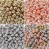 20-200pcs 4/6/8/10/12/14mm CCB Faceted Beads Round Loose Spacer Ball Beads For DIY Jewelry Making Bracelets Necklace Accessories