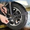 10PCS Snow Chains for Heavy-duty Motorcycles and Electric Anti-slip Chains Are Suitable for Winter and Off-road Conditions