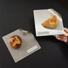 Square Round Serving Tray Stainless Steel Baking Dessert Tray Coffee Tray  Kitchen Tableware