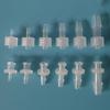1Pcs Air Valve Pipe Dispensing Glue Subpackaging Syringe Barrel Fitting Luer Lock Adapter PP Material Connector