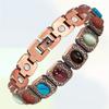 Women's Colorful Stone Magnetic Bracelet with Adjustable Size Design, Fashionable and Personalized Bracelet, Versatile Jewelry Accessories