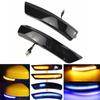 For Ford Focus Mk3 LED Light 2 3 Mk2 Mondeo Mk4 Turn Signal Lamp Flowing Side Wing Rearview Mirror Blinker Dynamic 2PCS