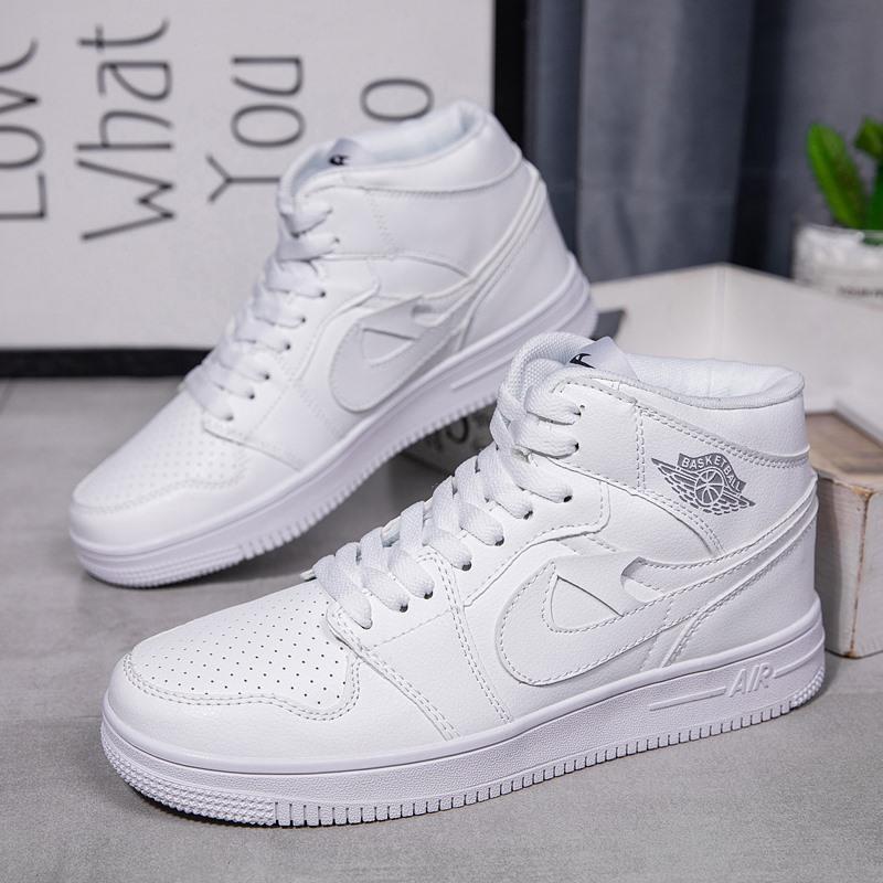 

Весенне-осенние классические мужские кроссовки aj1 с высоким верхом Air Force One для пары, модные кроссовки, повседневные кроссовки, баскетбольные кроссовки 35