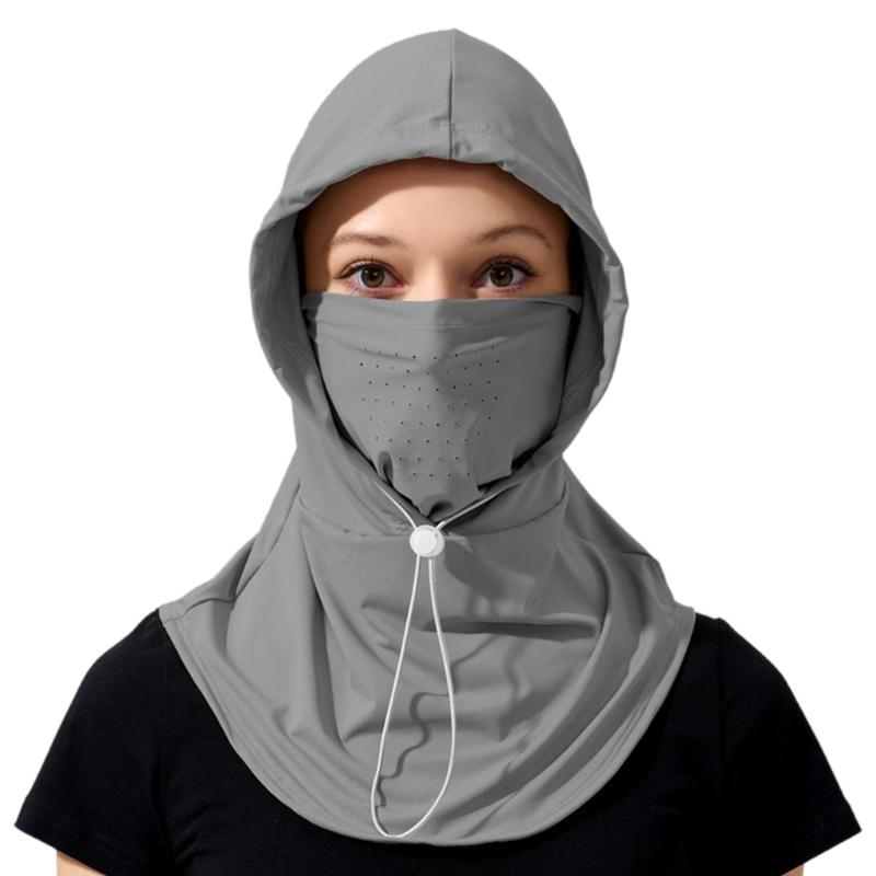 Full Face Mask Hat Sun Protective Hat Soft and Breathable Outdoor Cycling Hiking Balaclava Hat for Various Activity
