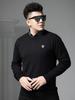 European Station 2025 Autumn/Winter New Round Neck Knitted Sweater Men's Long Sleeve Base Layer Faux Two-Piece Warm Sweater for Men