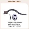 Remote Control Snake RC Animal Smart Sensing 42 Cm Fast Moving USB Rechargeable