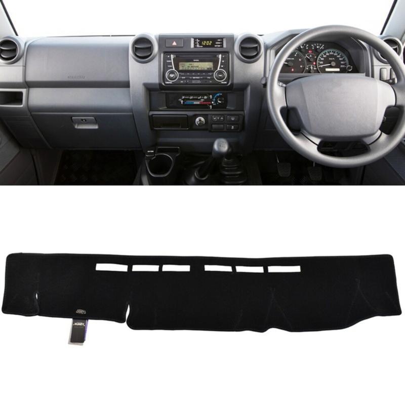 Black Dashboard Mat Specifically Designed For 70 76 78 79 Series 2009-2020 Car Interior Dashboard Cover Carpet