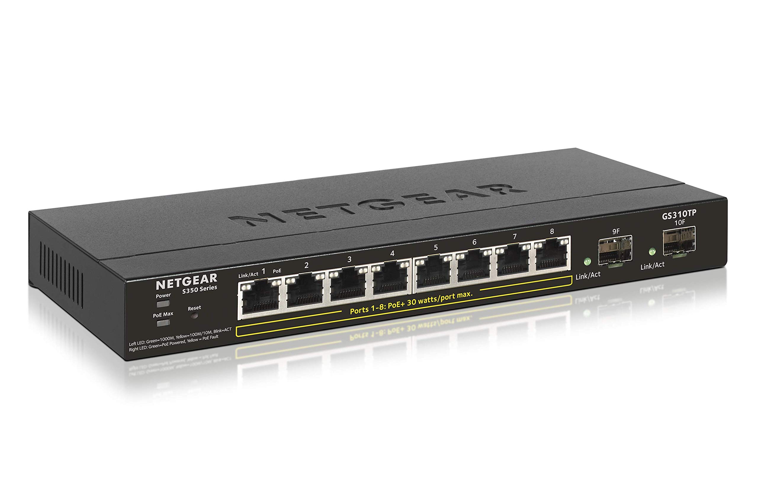 

знято з виробництва комутаційний концентратор PoE VLAN Hub GS310TP Smart Switch LAN Port [Продукція виробника] (NETGEAR) (8 портів) [Серія S350]