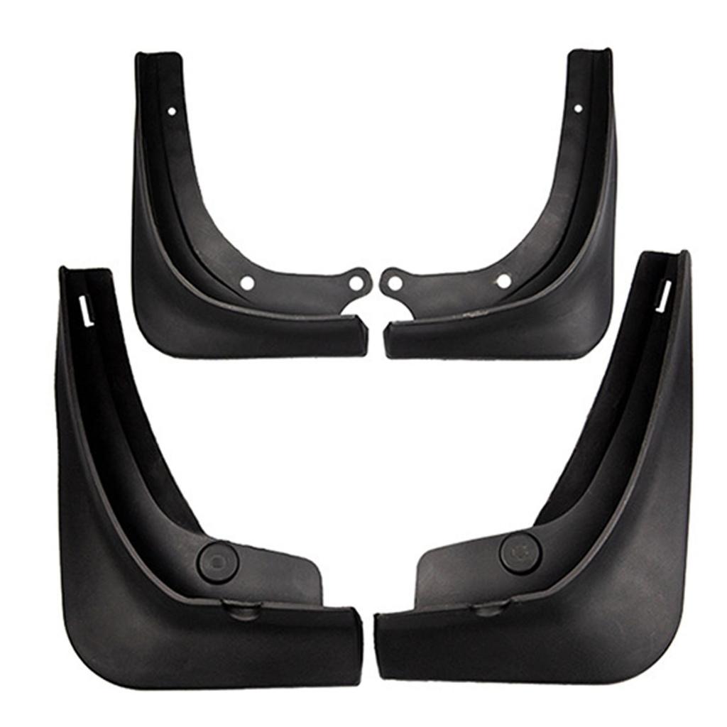 4pcs New Energy Car Mud Flaps For Tesla Model Y Matte Black / Carbon Fiber ABS  Mudguards Splash Guards Fender