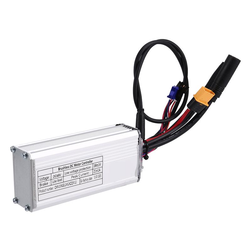 AB16-Electric Dirt Bike Controller 20 Inch For OUXI V20 Fat Bike(For 500W Motor) 45Km/H Ebike Controllers