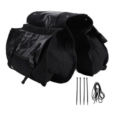 Large Capacity Bike Saddle Bag Bike Rear Rack Bag Foldable Bike Commuting Bag For Traveling Commuting