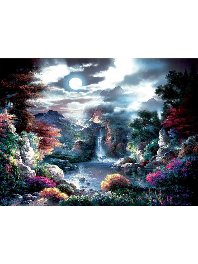 5D DIY Landscape Diamond Painting New Series Dreamy Fairy Scenery Full Mosaic Embroidery Cross Wall Art Gift Decoration