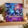 Jujutsu Kaisen Custom Name Text 5D Diamond Painting Kit DIY Full Drill Diamond Art Decoration