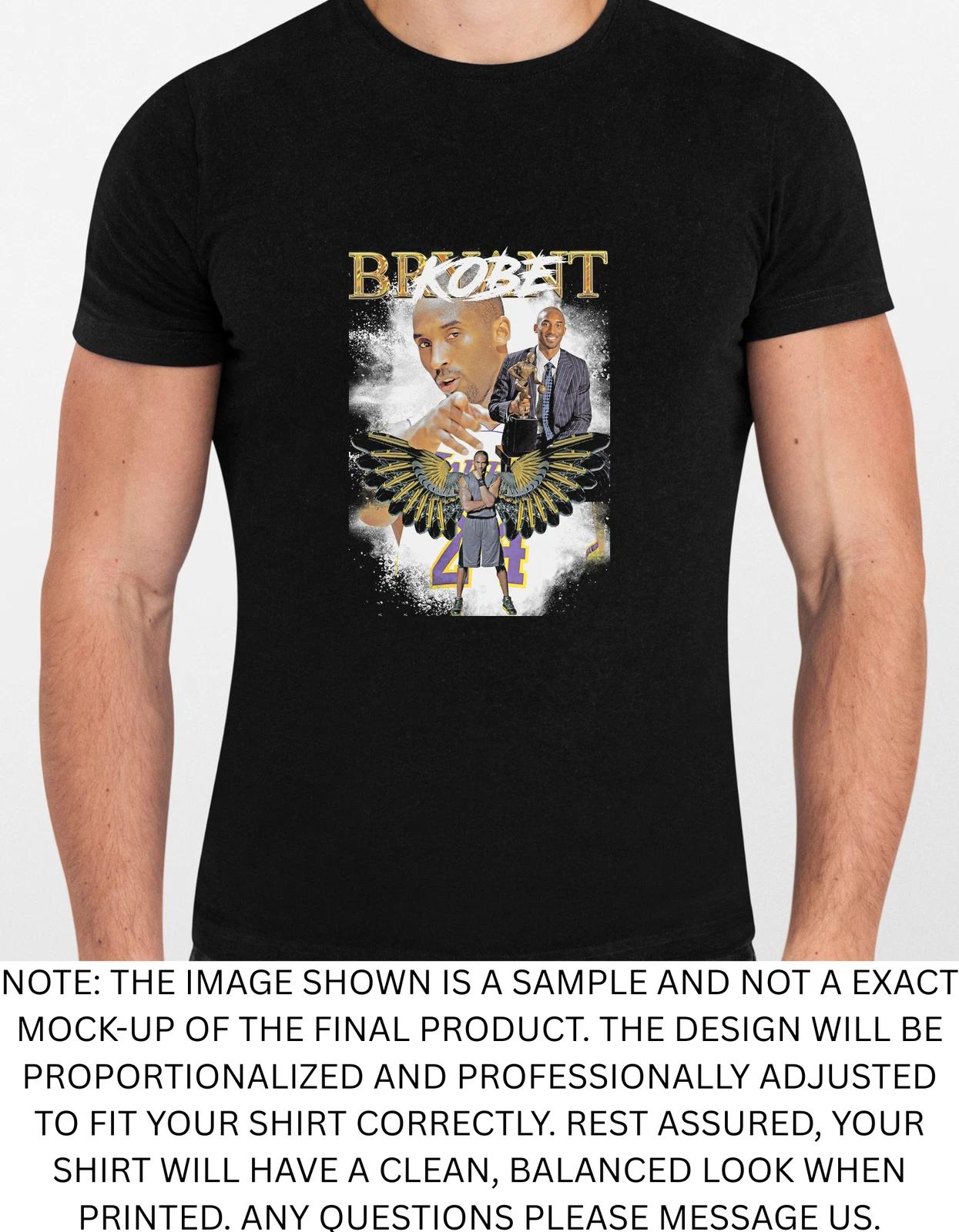 Men s and Women s T-shirts Kobe Graphic S