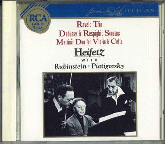

CD HEIFETZ - Debussy Respighi Ravel BVCC5112 BMG Japan Classical Used