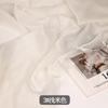 Skin-friendly Organza Fabric Per Meter for Clothes Skirts Dresses DIY Sewing Summer Translucent Soft Cloth Needlework Thin Plain