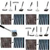 Wire Brush Spatula Long Handle Stainless Steel Brush For Wash Grill Oven Mesh