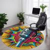 1pc Retro Microphone Chair Carpet for Office, Soft Flannel Throw Mat, Perfect for Office,Holiday Party Decoration Choice Yy251113037