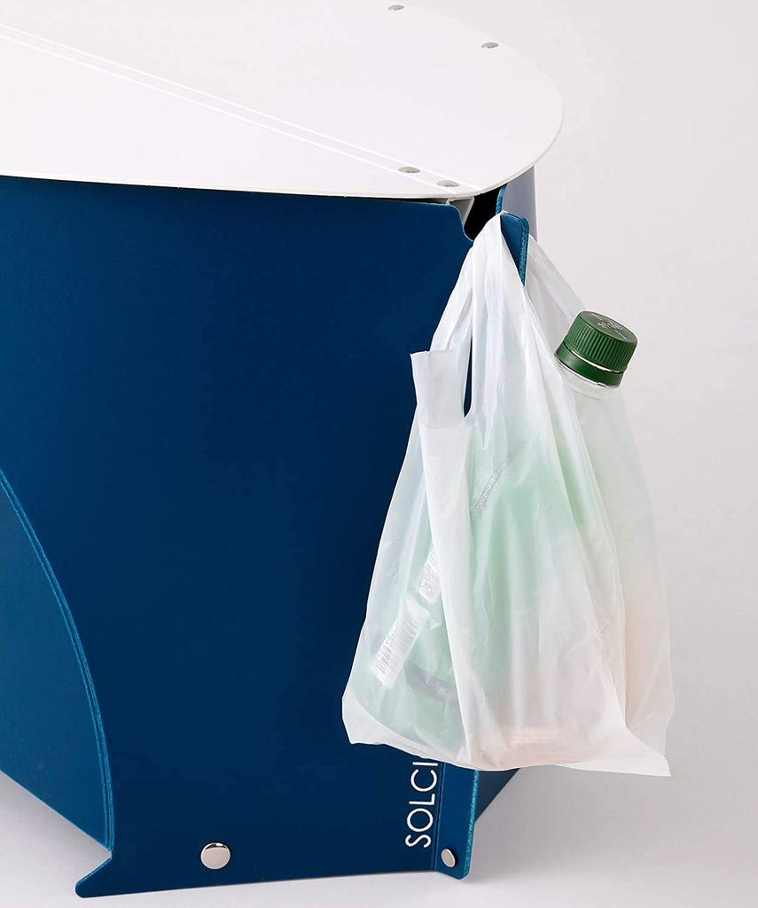 SOLCION Folding Table Patatto Table Red x Pale White PATATTO TABLE Limited Color Limited Color Space Saving Portable Outdoor Vacation