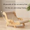 Sisal Cat Scratching Board Cat Lounger Sisal Scratcher Bed Pet Supplies Cat Lounge Chair Scratching Pad Cat Claw Board Chair