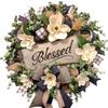 2D Flat Print Fall Halloween Decorative Sign Rustic Harvest Hanging Sign  Indoor Wall