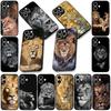 Animal Lion Art Casing Phone Cover for Samsung Galaxy S25 S24 S23 FE Plus Ultra S7 Edge A16 A15 5G s25+ Soft Case