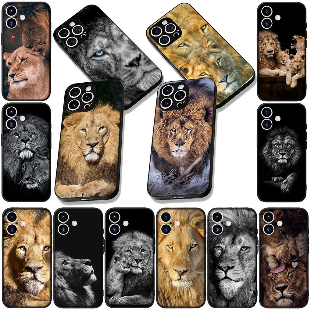 Animal Lion Art Casing Phone Cover for Samsung Galaxy S25 S24 S23 FE Plus Ultra S7 Edge A16 A15 5G s25+ Soft Case