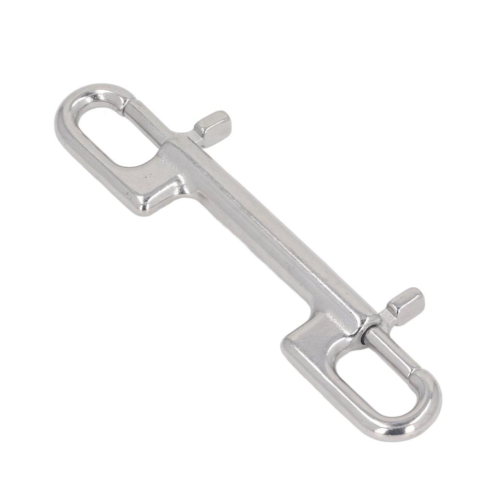 Stainless Steel Double Ended Bolt Snap Hook Heavy Duty Marine Grade Diving Double Ended Snap Clips