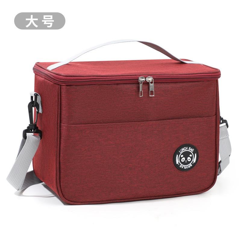 Amaz Ice Cube Folding Ice Bag Thickened Thermal Insulati Bag Picnic Bento Portable Work with Meal Lunch Fresh-keeping Bag