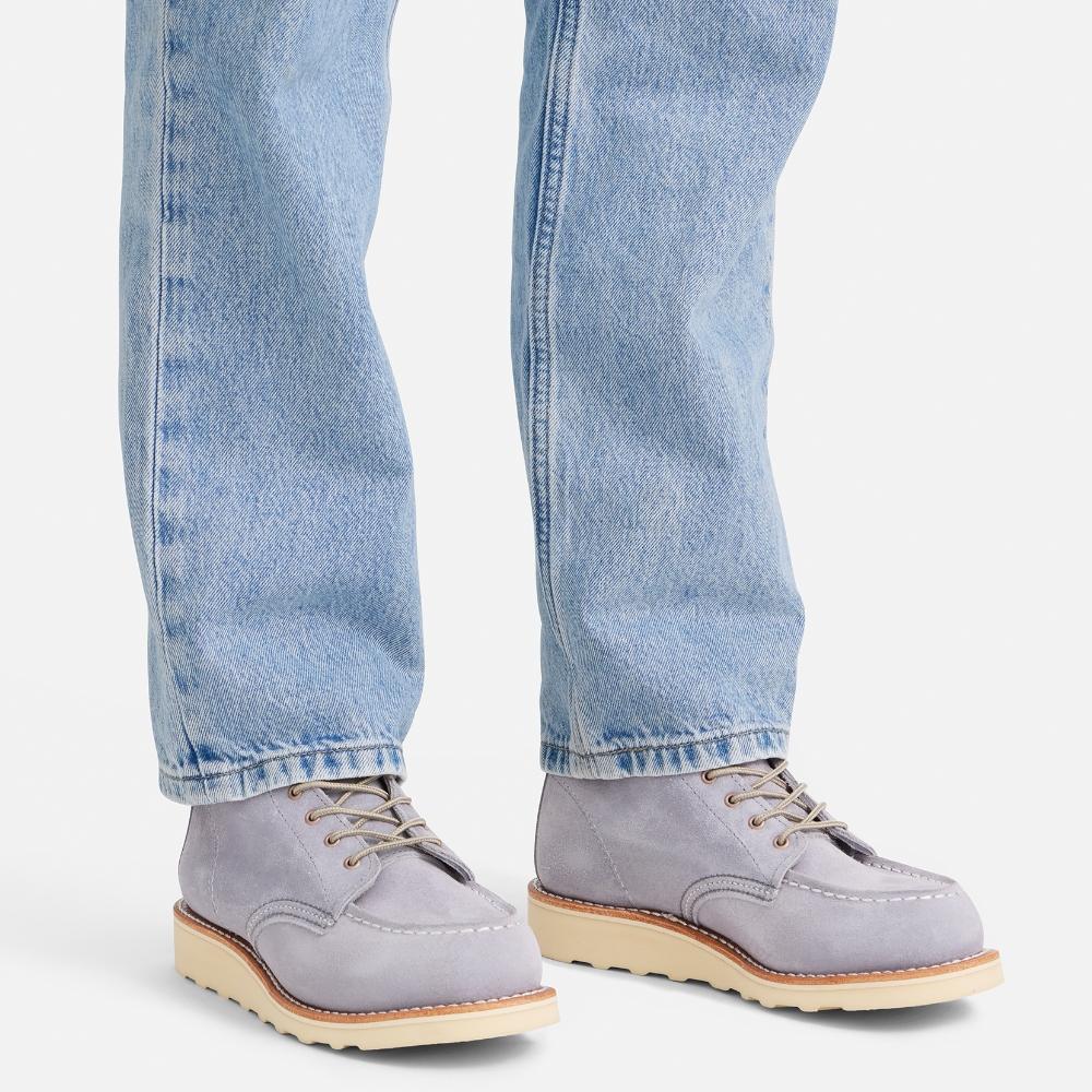 Redwing (Women'S) 6-Inch Moc Toe 3300 - Lavender Abilene