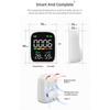 Tuya WiFi Digital LED Display CO Detector Portable Carbon Monoxide Tester Multifunctional Temperature and Humidity Test