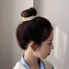 6Pcs Hair Ropes Thickened High-Elastic Design Hair Bands Ponytails Buns Hair Ties Stable Non-Pinch Hair Accessories
