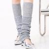 Scaldamuscoli a Maglia Costinata Copri Gamba Ornato con Paillettes Scintillanti Calze Lunghe Elasticizzate per Stivali per Esibizioni e Streetwear