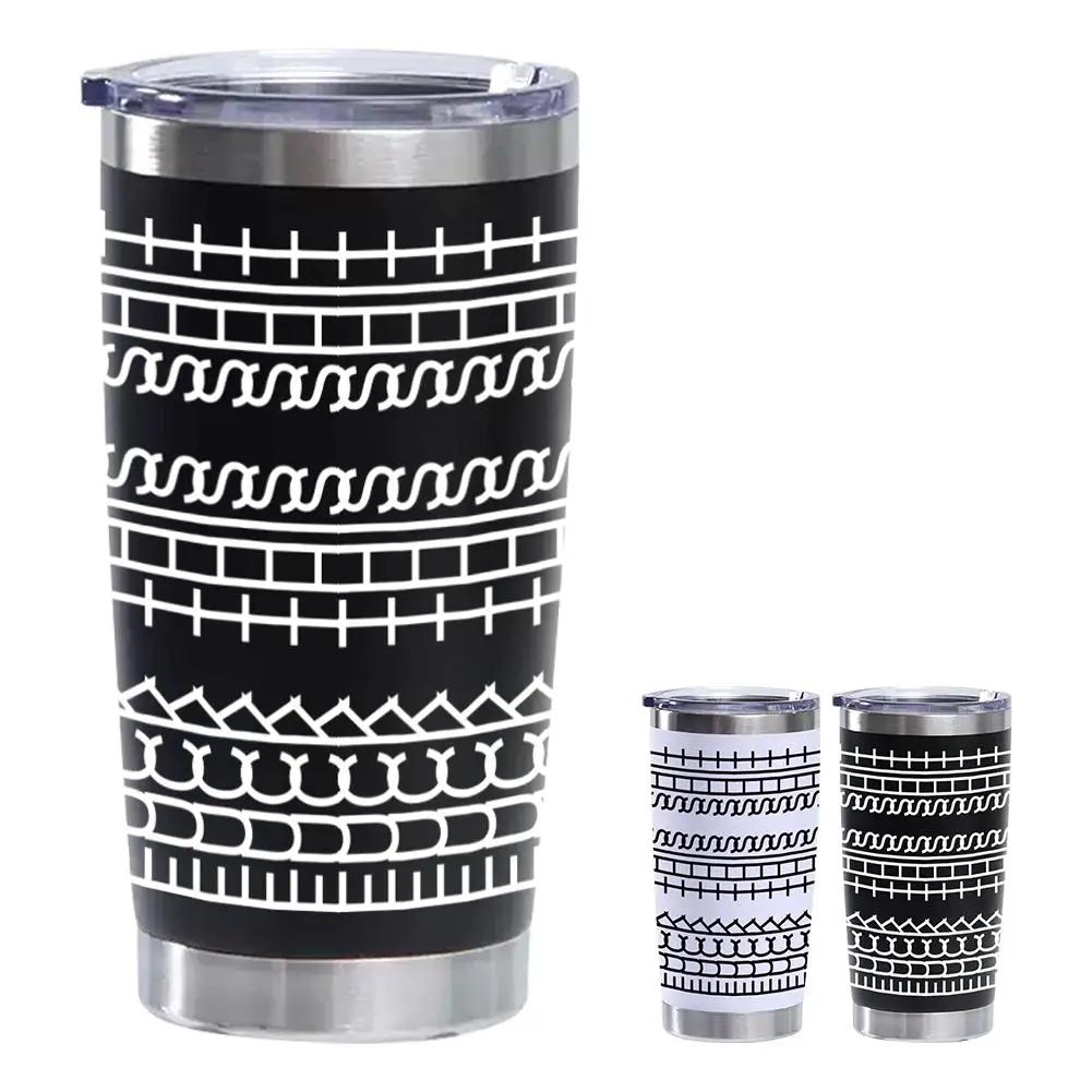 

20oz Personlized Coffee Tumbler Coffee Cup Travel Tumbler Stainless Message Steel Insulated Invisible Drinking With Drinkwa O5G0