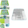 Soft And Safe 130x160cm Children's Road Map Play Mat With Traffic City Theme