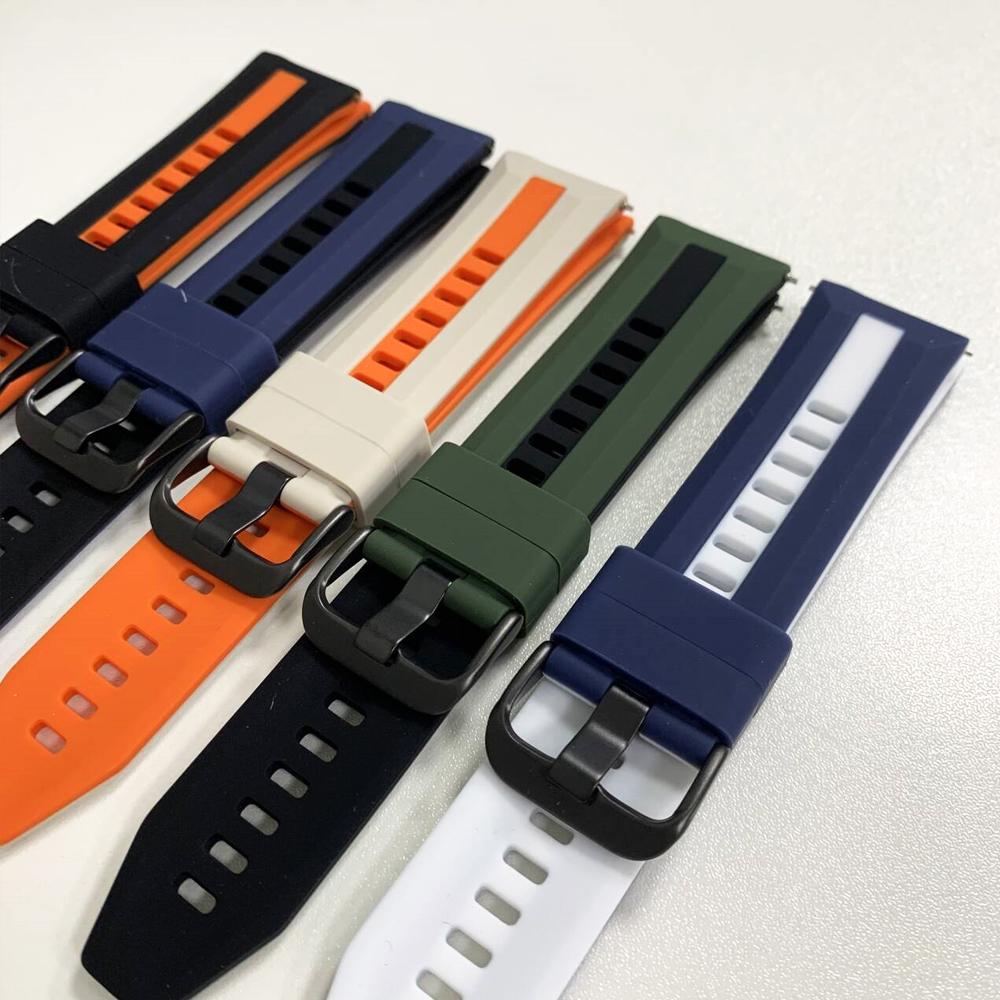 22mm Sports Silicone Strap For REDMI Watch 5 Active/Lite Replace Wrist Bracelet For Huami AMAZFIT BALANCE 2 Soft Belt Watchbands
