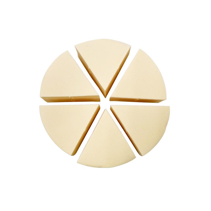 

Парижский набор пуховок для макияжа: 6 латексных треугольных и круглых спонжей двойного назначения — расширяются при намокании, не осыпаются