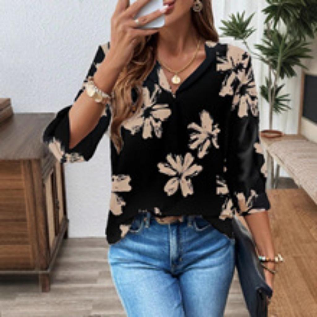 Summer New Women's Short Sleeve Fashion Leopard Print Dress Elegant Commuter Casual Dress