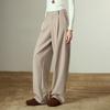 Chuyu Women's Winter Retro Mori Casual Pants