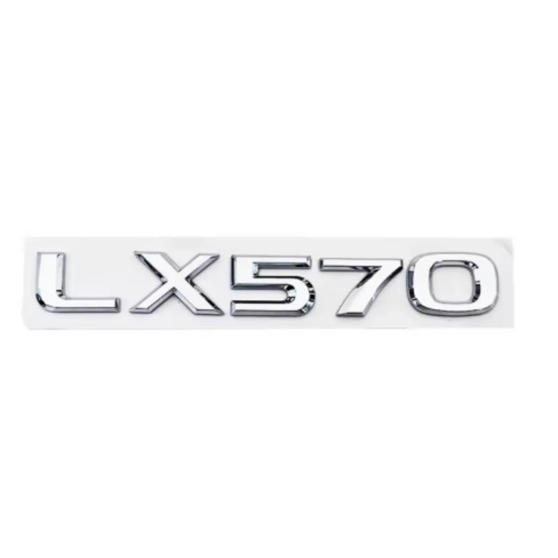 3D ABS Logo For Lexus GX470 LX570 LX600 RX350 RX300 Emblem Number Letters Sticker Car Trunk Badge Adhesive Decal Accessories AEM1