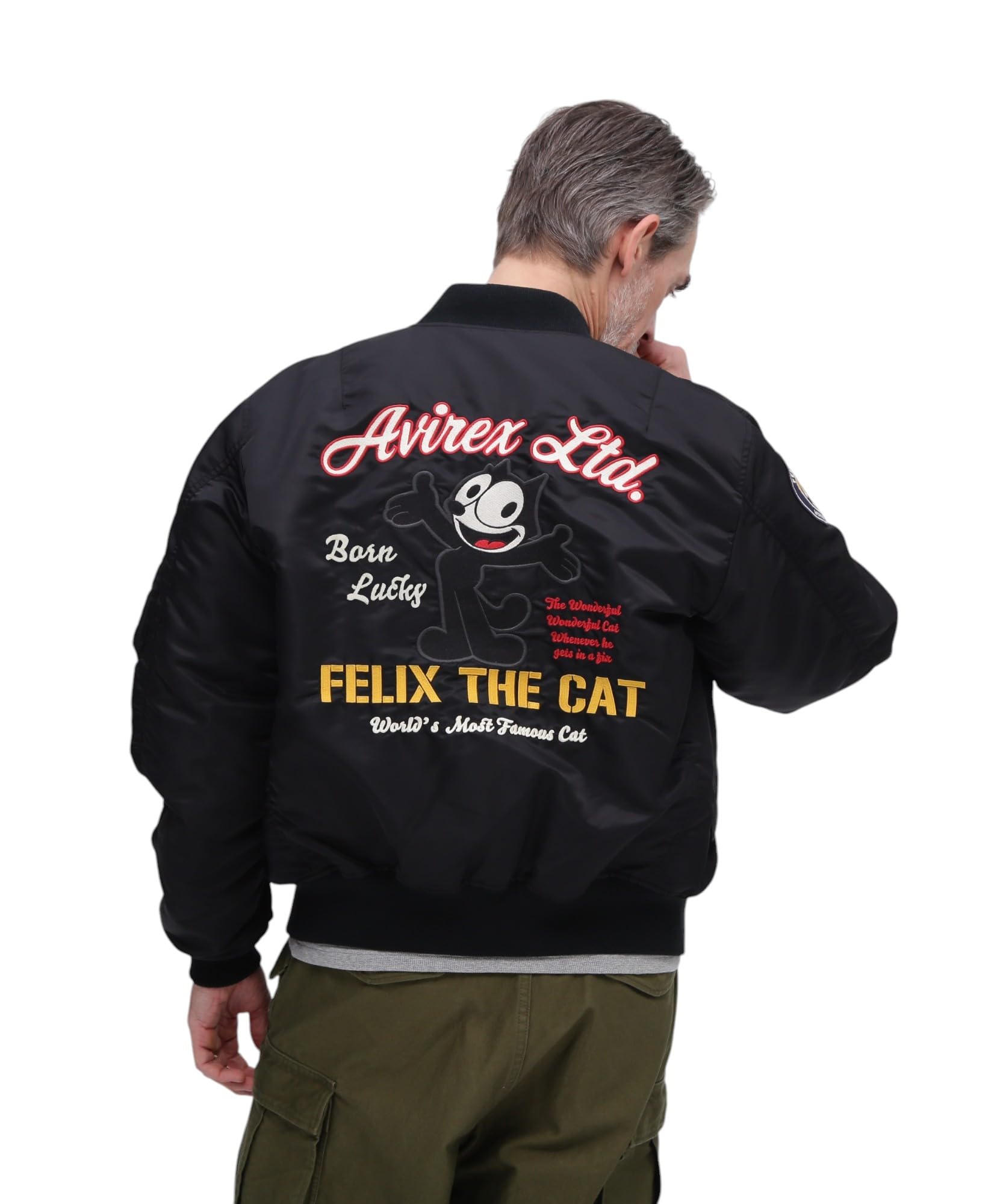 

FELIX M 010 Black [Avirex] MA-1 Men s 783-5152009